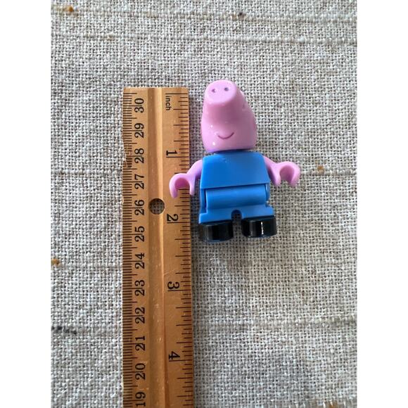 LEGO Peppa Pig Duplo Figure Replacement Blue Pink Cake Topper - Picture 5 of 5